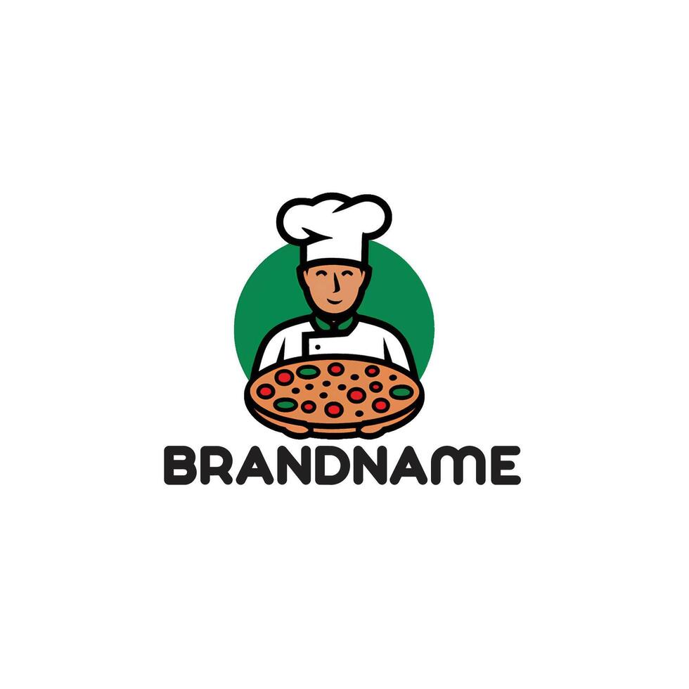 Restaurant logo design template vector