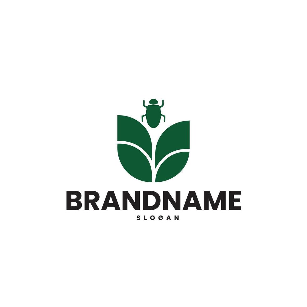nature logo design template vector