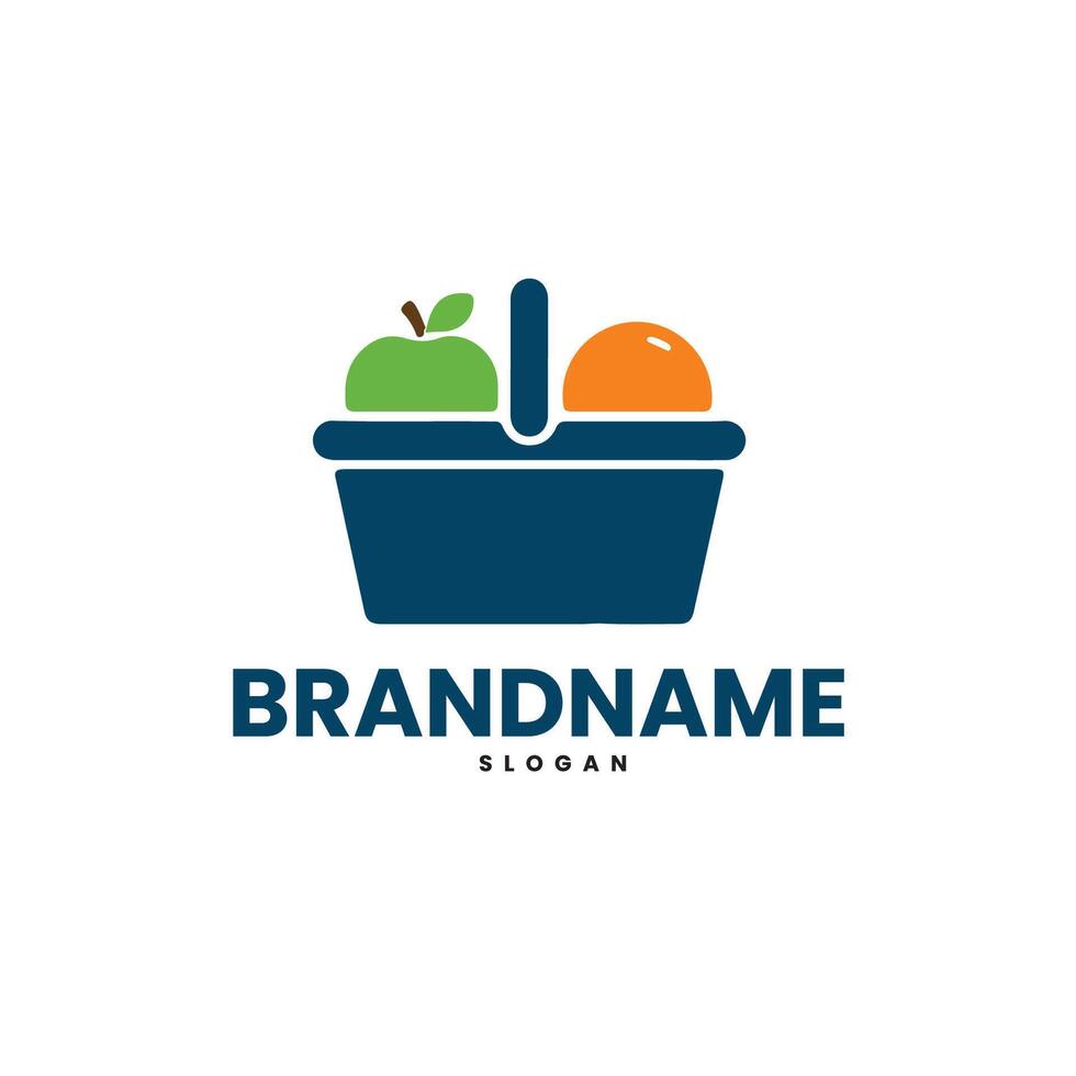 Modern e commerce logo design vector