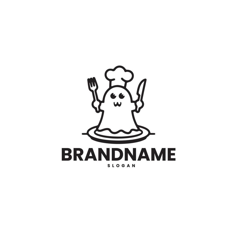 Restaurant logo design template vector