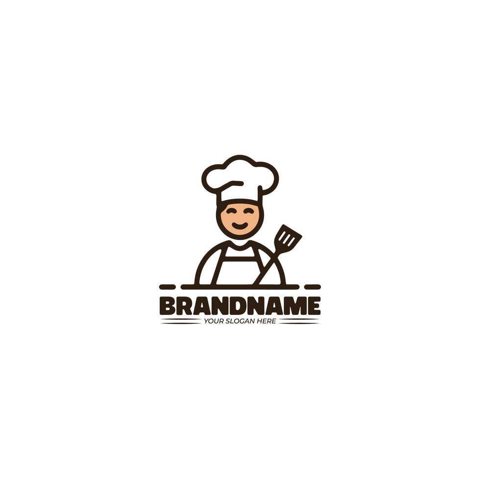 Restaurant logo design vector
