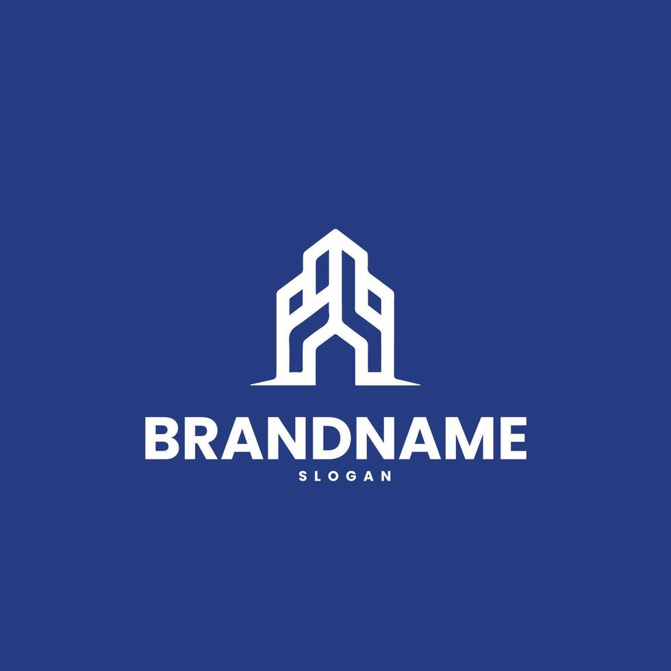 real estate logo vector