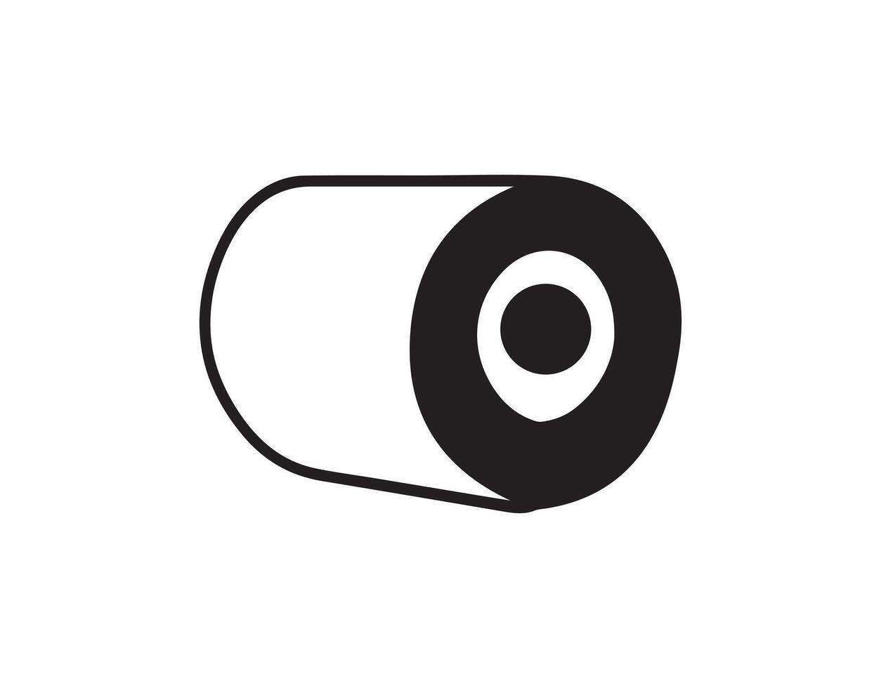 Toilet paper icon. Bathroom icon. illustration. vector