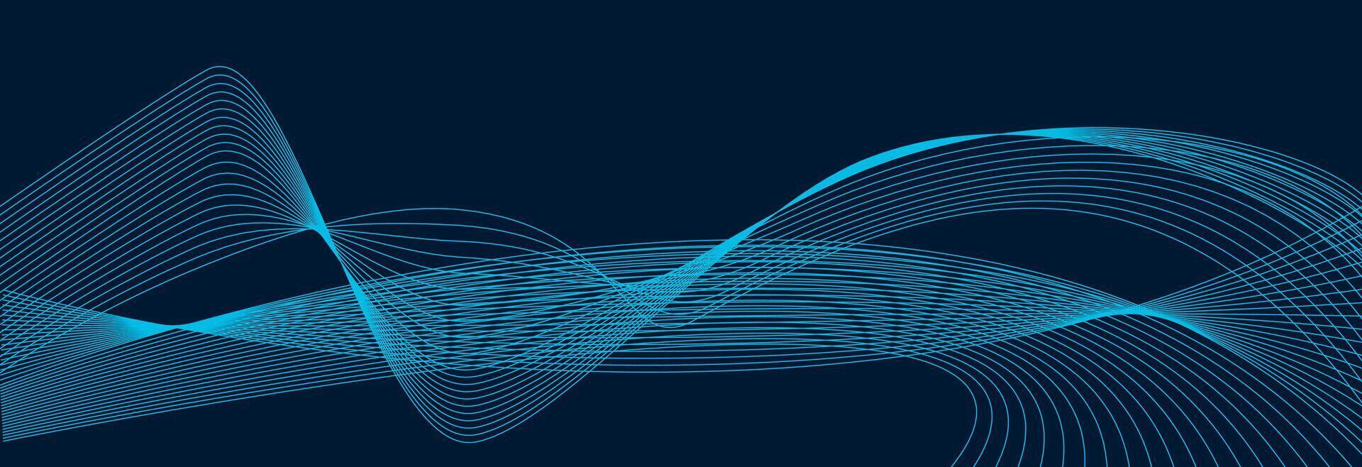 Blue wave curvy Background illustration. Blue Backgrounds creative design vector