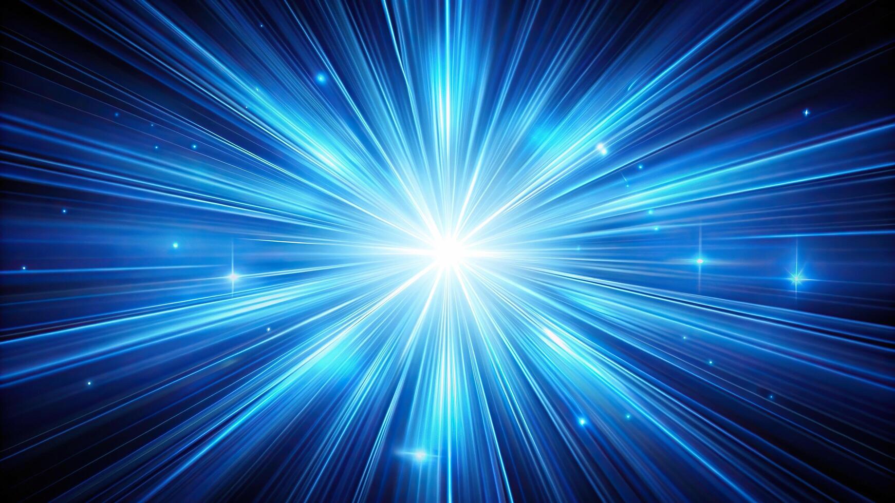 intense, electricity, A vibrant image of a blue light burst explosion captured from a tilted angle creating a dynamic and energetic background for various creative projects photo