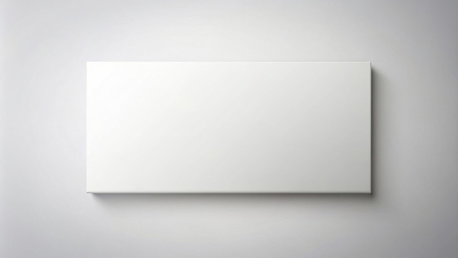 white, eye level, stock photo, wide, horizontal, blank box, rectangle, White wide horizontal rectangle blank box from side far angle Eye Level photo