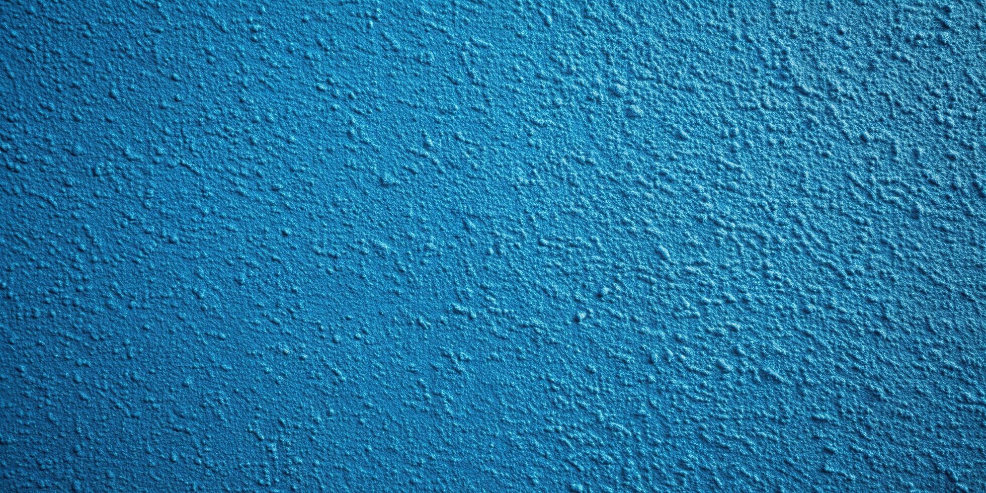 A blue wall with a white paint on it photo