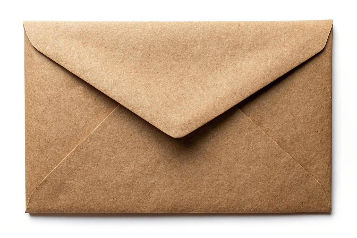 brown envelope, empty, business, office, filing, studio shot, document, isolate, Brown envelope with a blank front and back isolated on a white background with a shallow depth of field photo