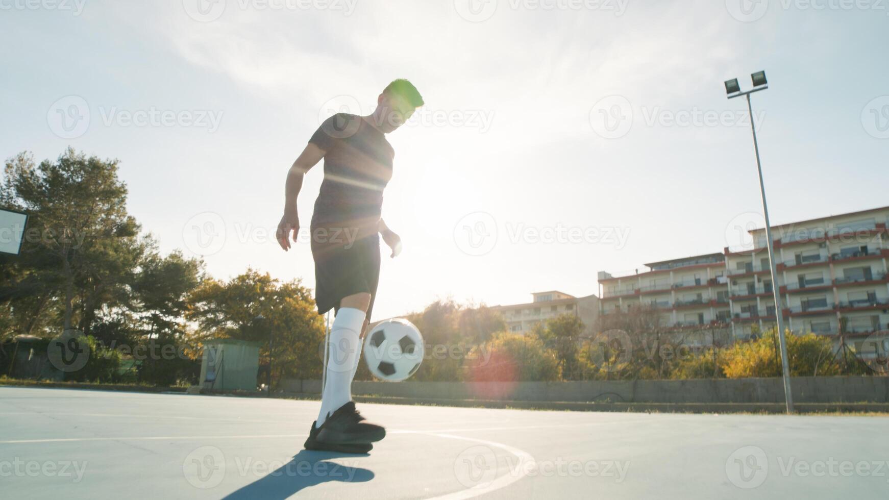 The Control Of The Ball In The Air photo