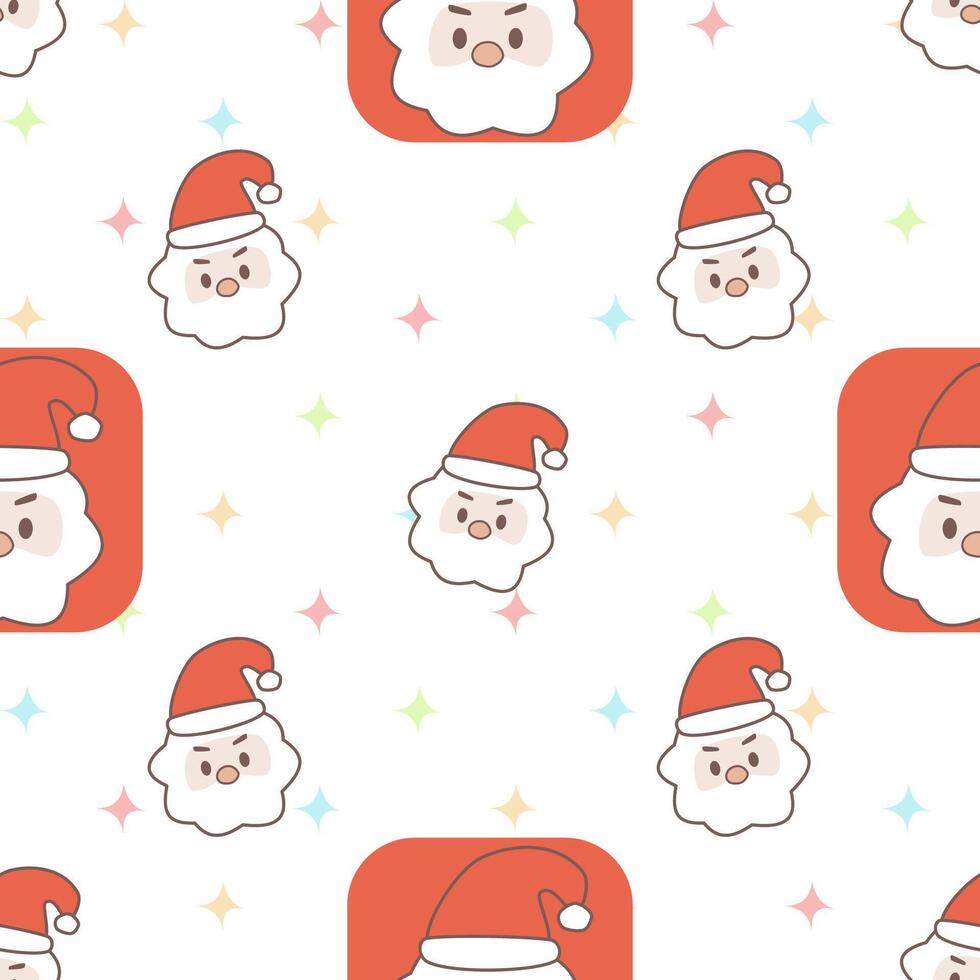 Seamless pattern of christmas vector