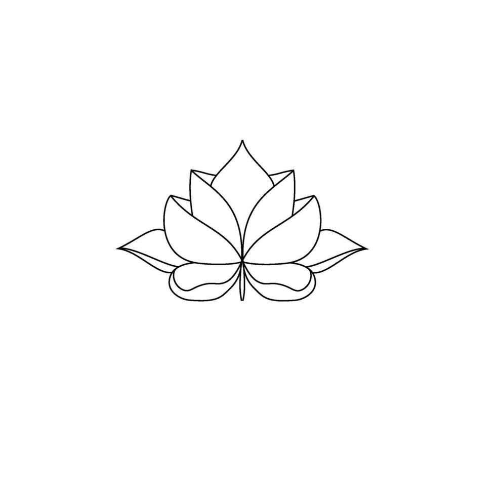 Lotus High Quality Geometric vector