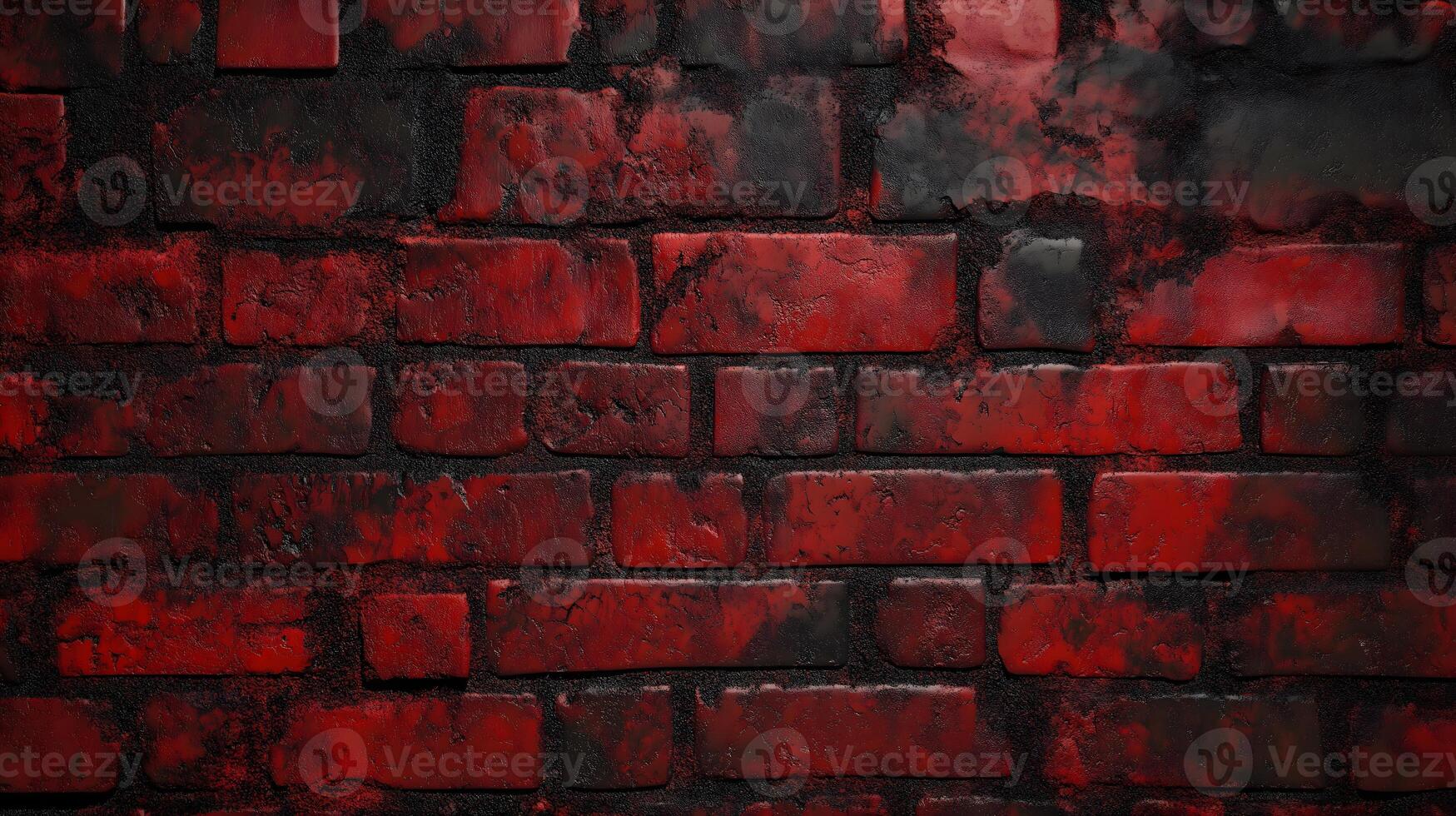 Red brick wall background. photo