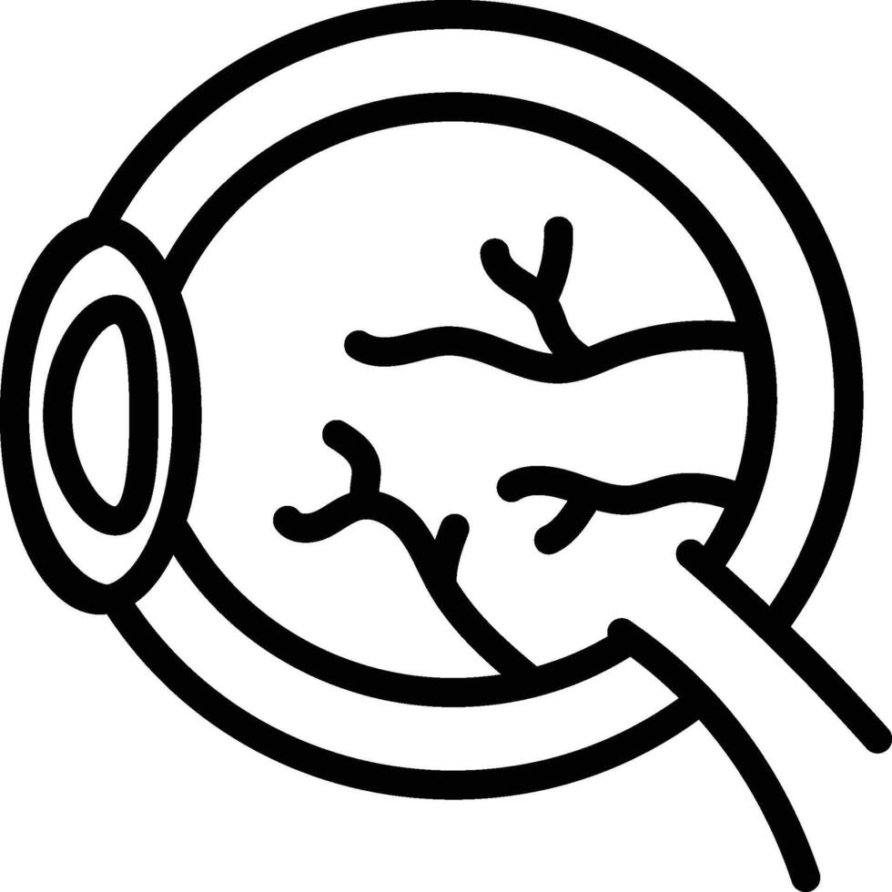 Eye Icon. eye organ icon vector