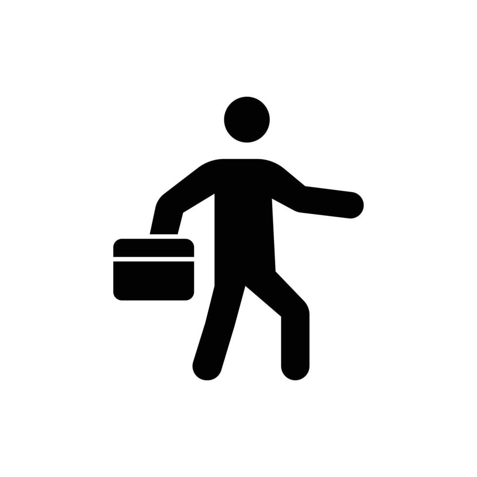 Going to work icon 49944391 Vector Art at Vecteezy