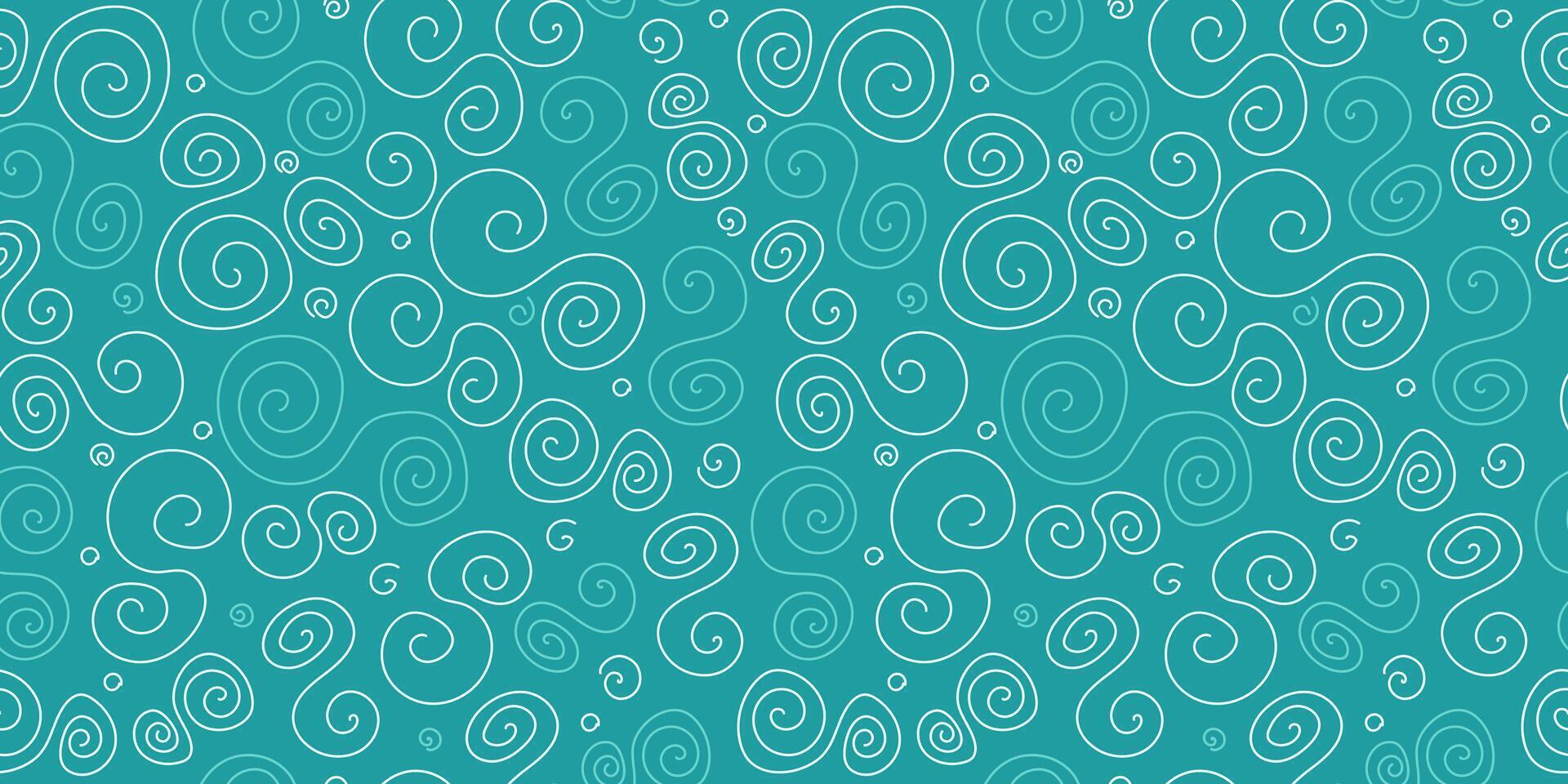Abstract pattern. Color background, continuous backdrop. Shapes, spiral, circle. Seamless texture. vector