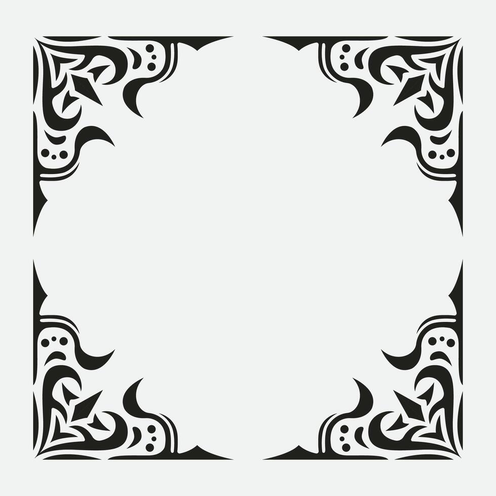 abstract border, corner, frame for decoration and others vector