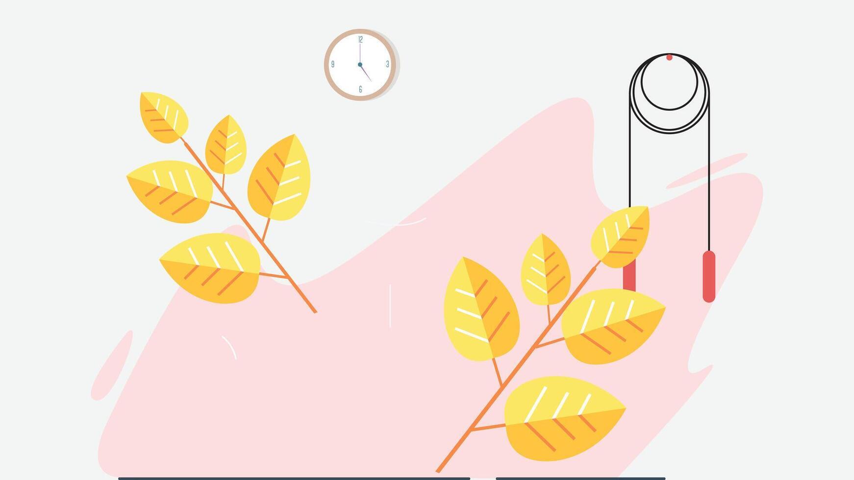 Fall leaf illustration vector