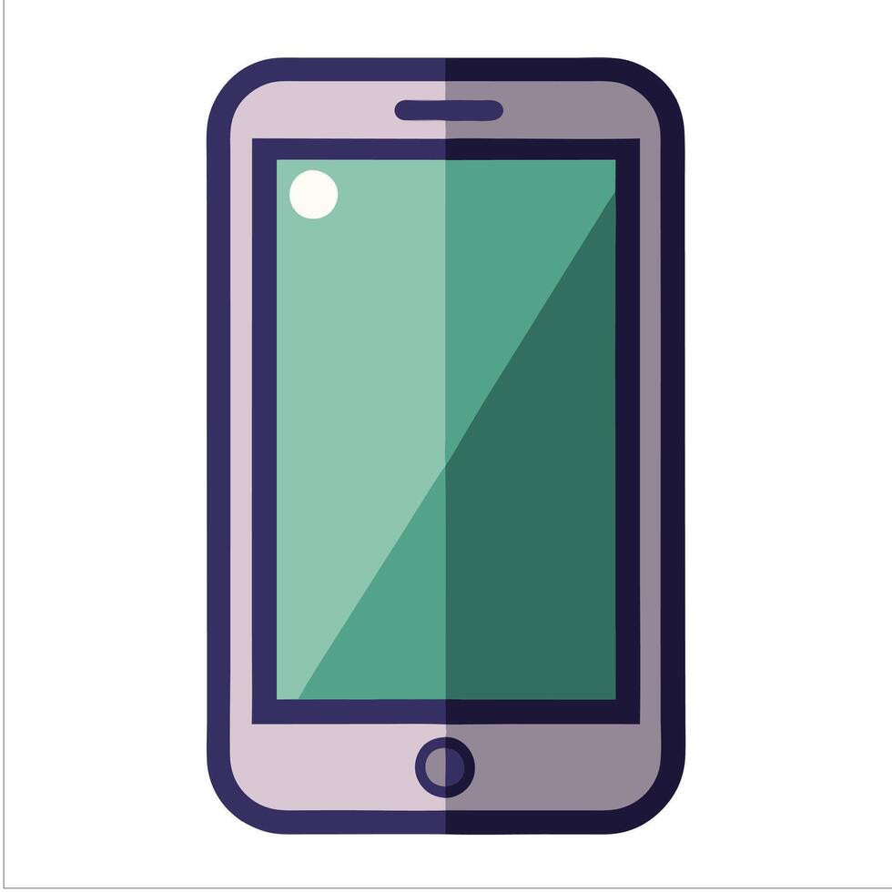 mobile phone logo icon template vector