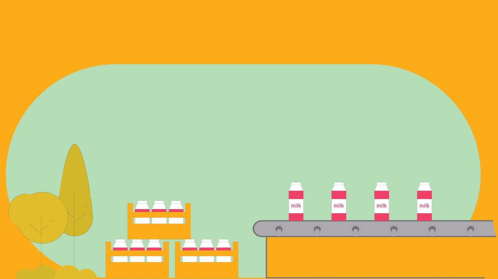 a cartoon illustration of a pharmacy counter vector