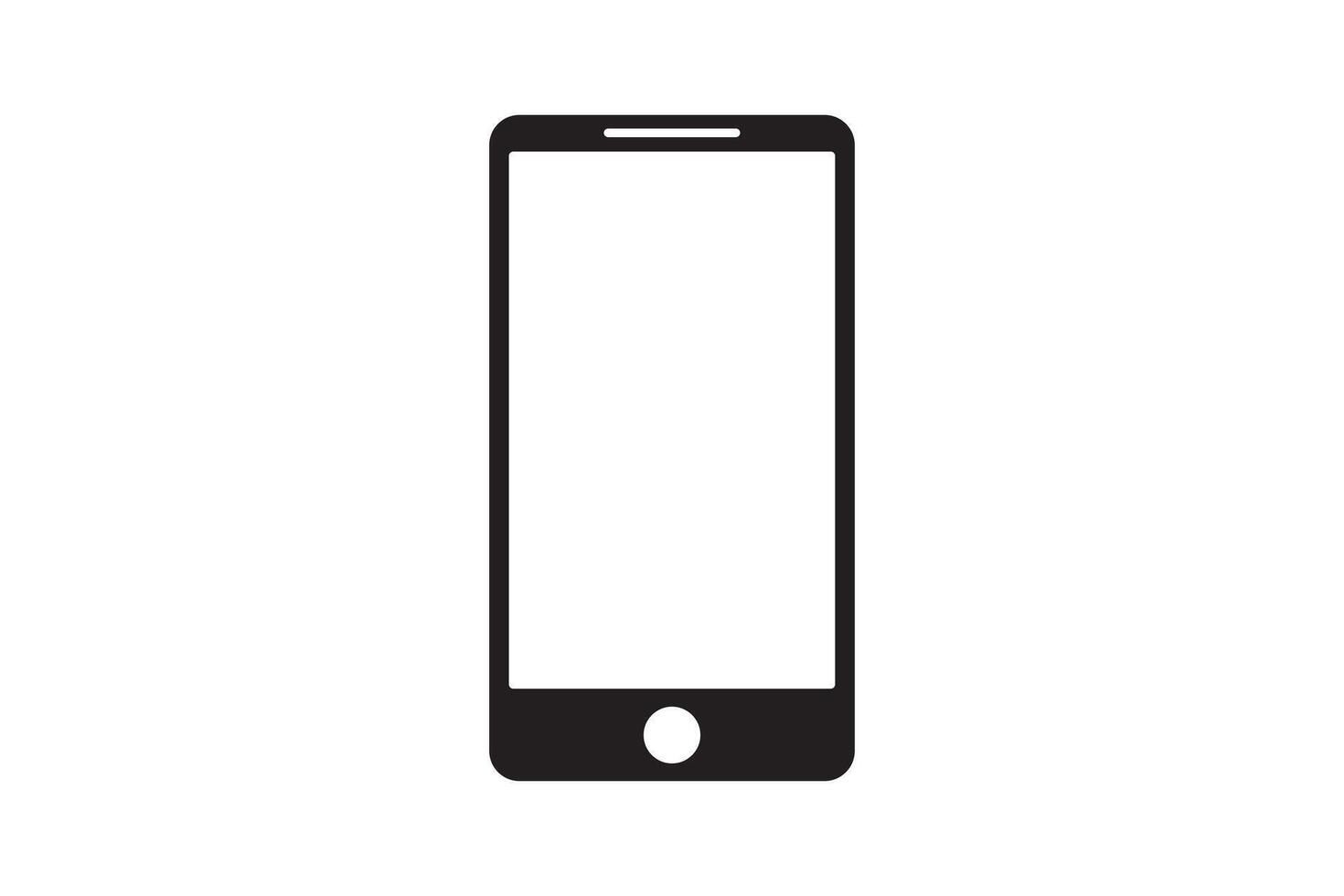 Mobile phone icon. Smartphone comunication symbol. Call web design. vector