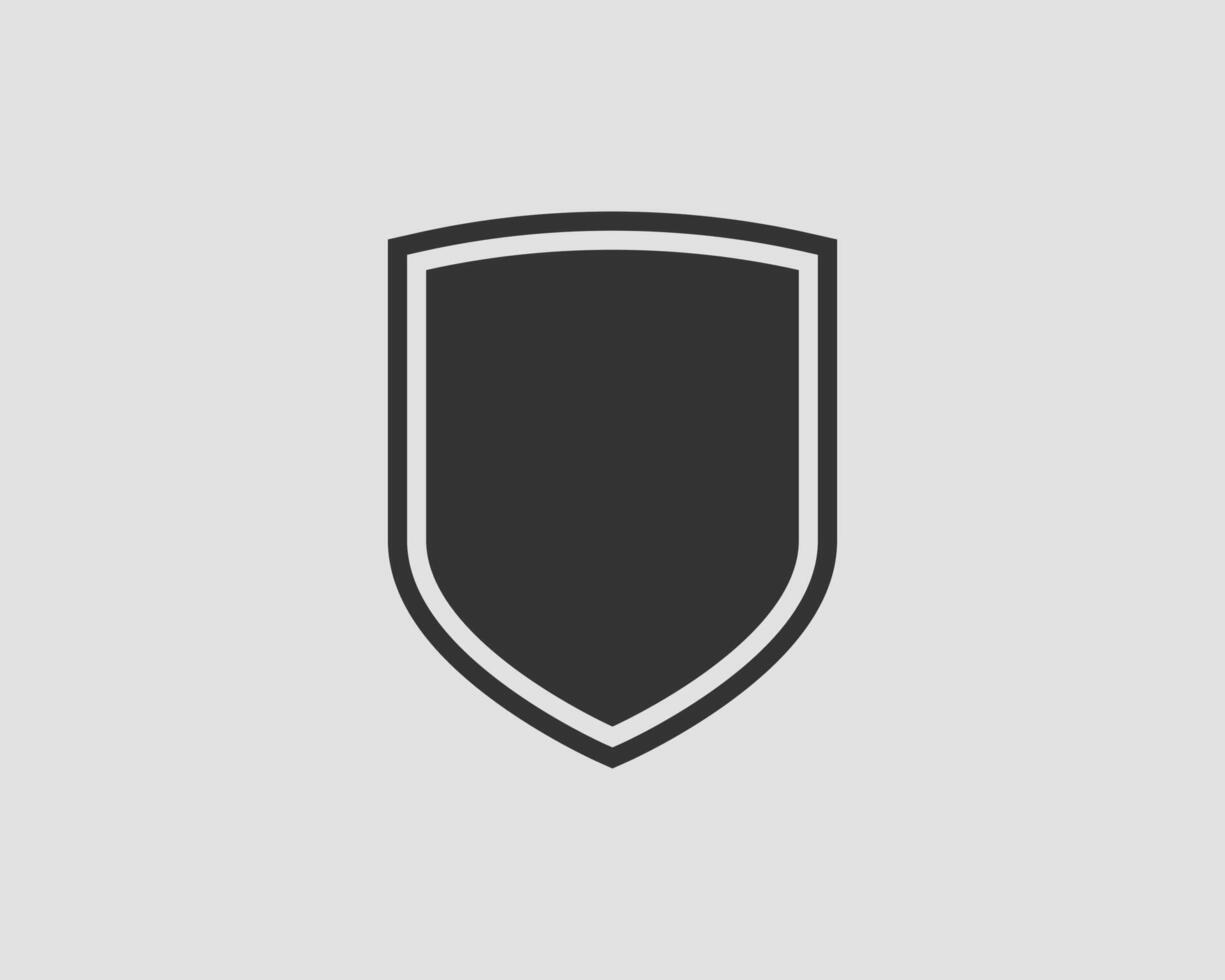 Shield icon . Safe and protect logo. vector