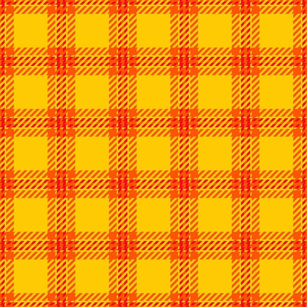 Perfect tartan texture fabric, 20s plaid check pattern. Crossed background textile seamless in bright color. vector