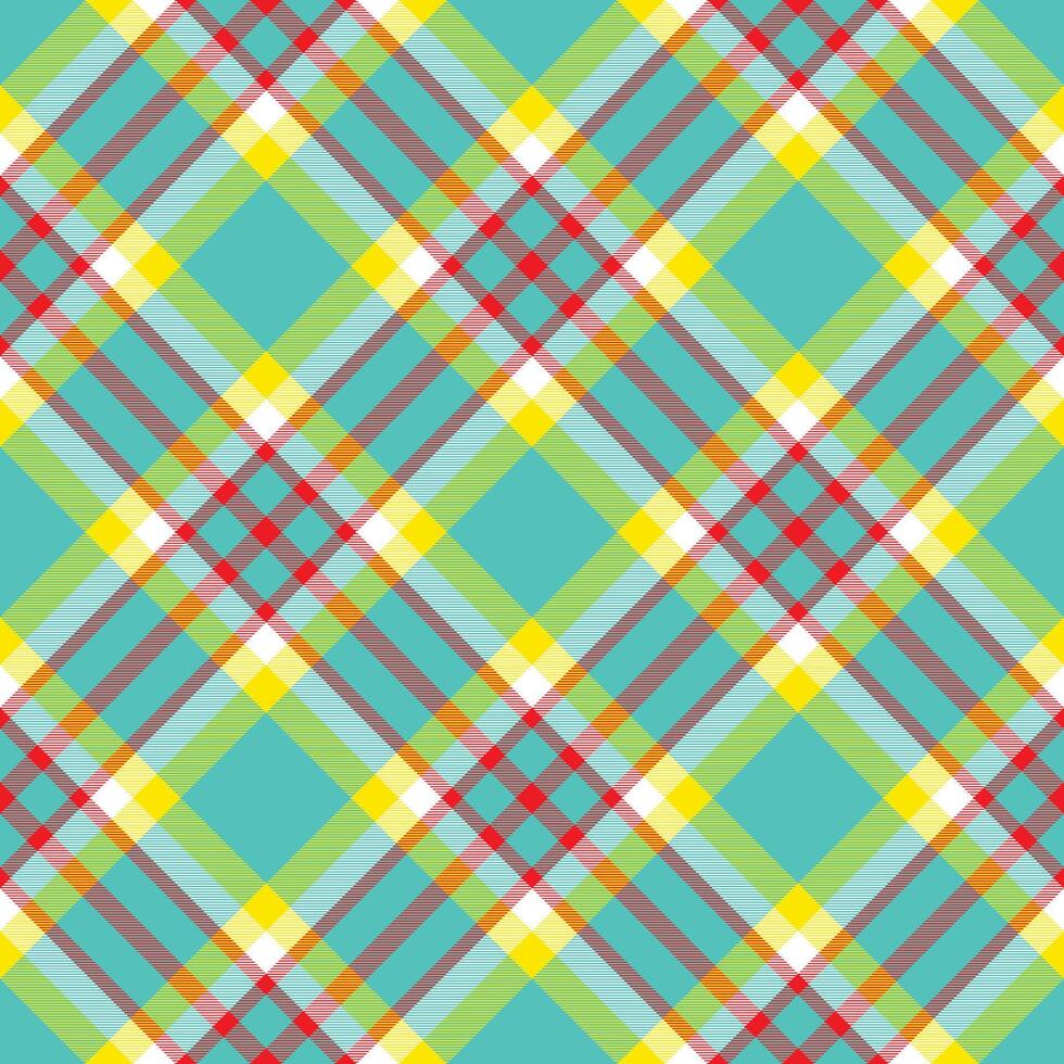 Plaid pattern seamless. Check fabric texture. Stripe square background. textile design. vector