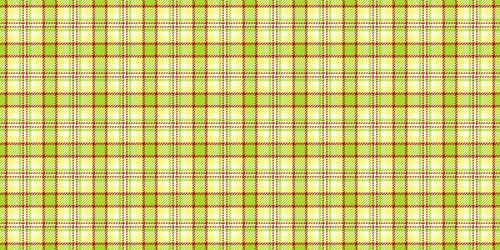 Cosy seamless fabric, age background textile check. Veil pattern texture plaid tartan in lime and light yellow colors. vector