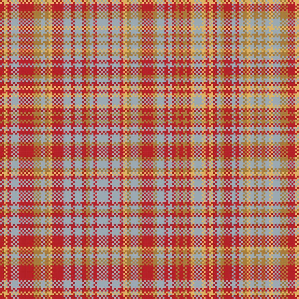 Tartan plaid pattern seamless. Print fabric texture. Check background. vector