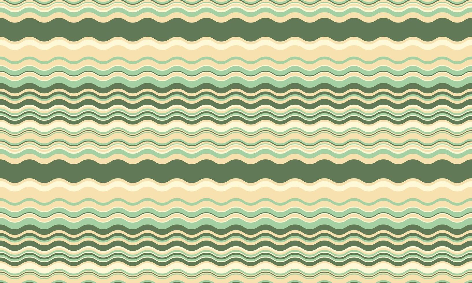 Abstract background with wavy stripes in vibrant colors, creating a rippled, liquid effect. Smooth curves and textured lines add elegance, vitality, and creativity. Ideal for wallpaper or textile. vector