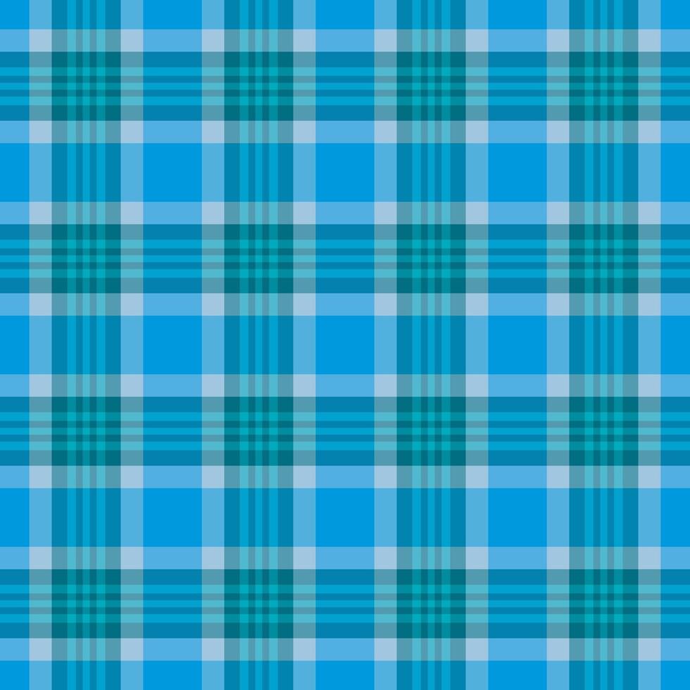 Design texture background seamless, advertisement textile plaid pattern. Premium check fabric tartan in cyan and velvet blue colors. vector