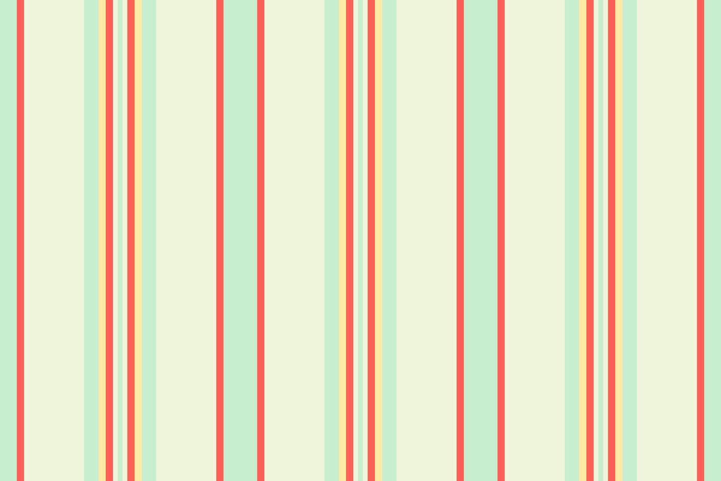 Minimalist pattern lines textile, repeat fabric background vertical. Italy stripe seamless texture in light and red colors. vector