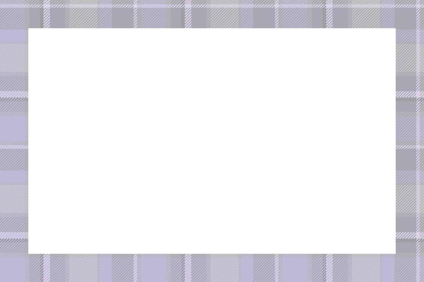 Vintage frame . Scottish border pattern retro style. Tartan plaid ornament. vector