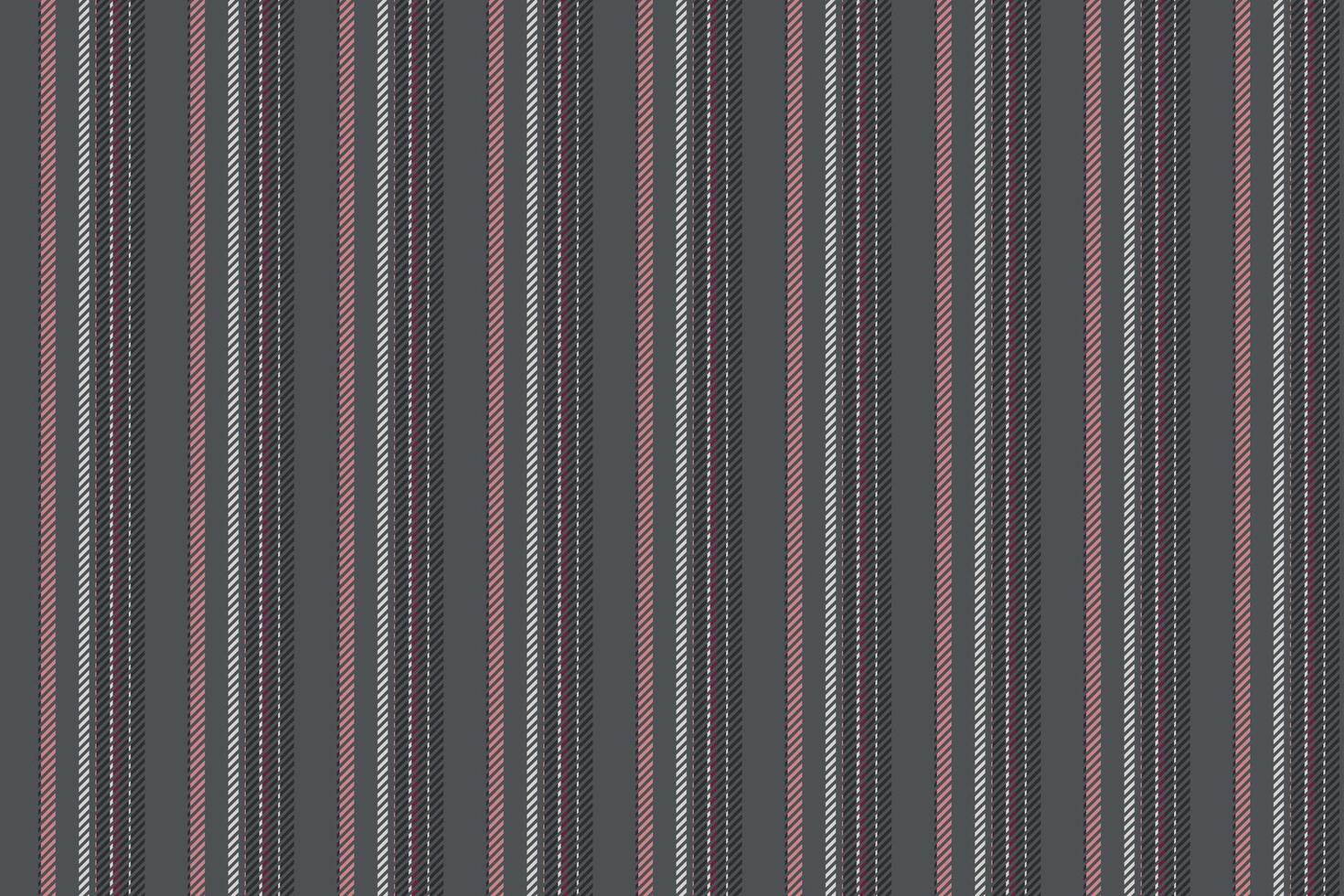 Trendy striped wallpaper. Vintage stripes pattern seamless fabric texture. Template stripe wrapping paper. vector