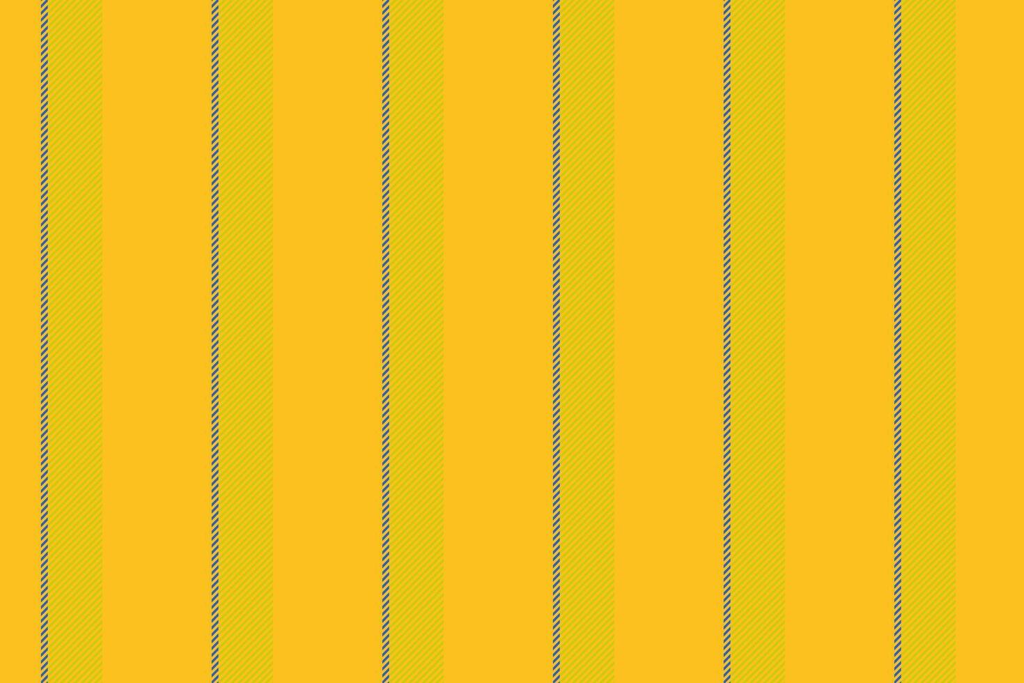 Individuality vertical seamless lines, contour texture background fabric. Dye textile stripe pattern in amber and yellow colors. vector