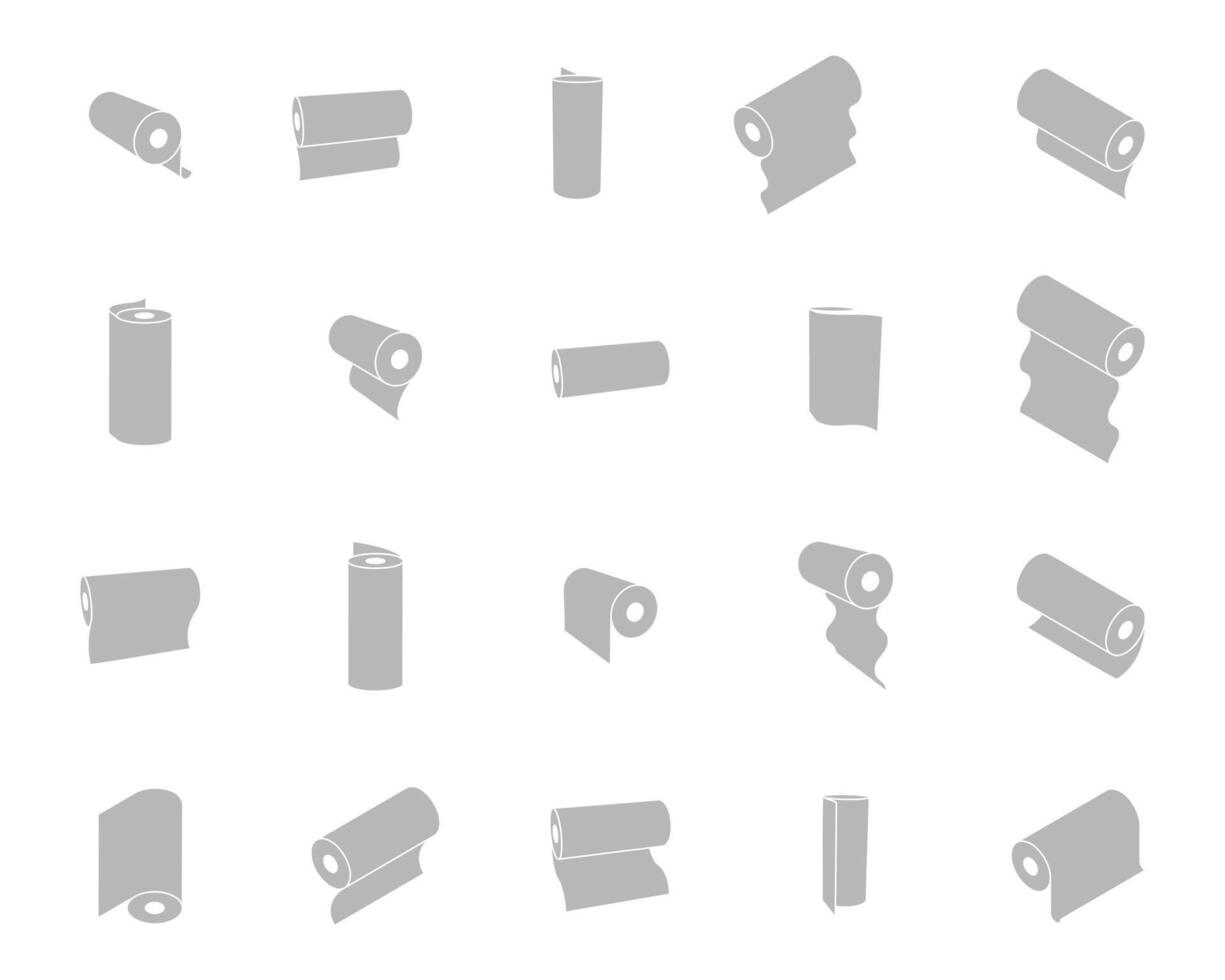 Textile roll icon. Paper tube illustration design for kitchen cleaning towel, carpet, scroll whatman, fabric. vector