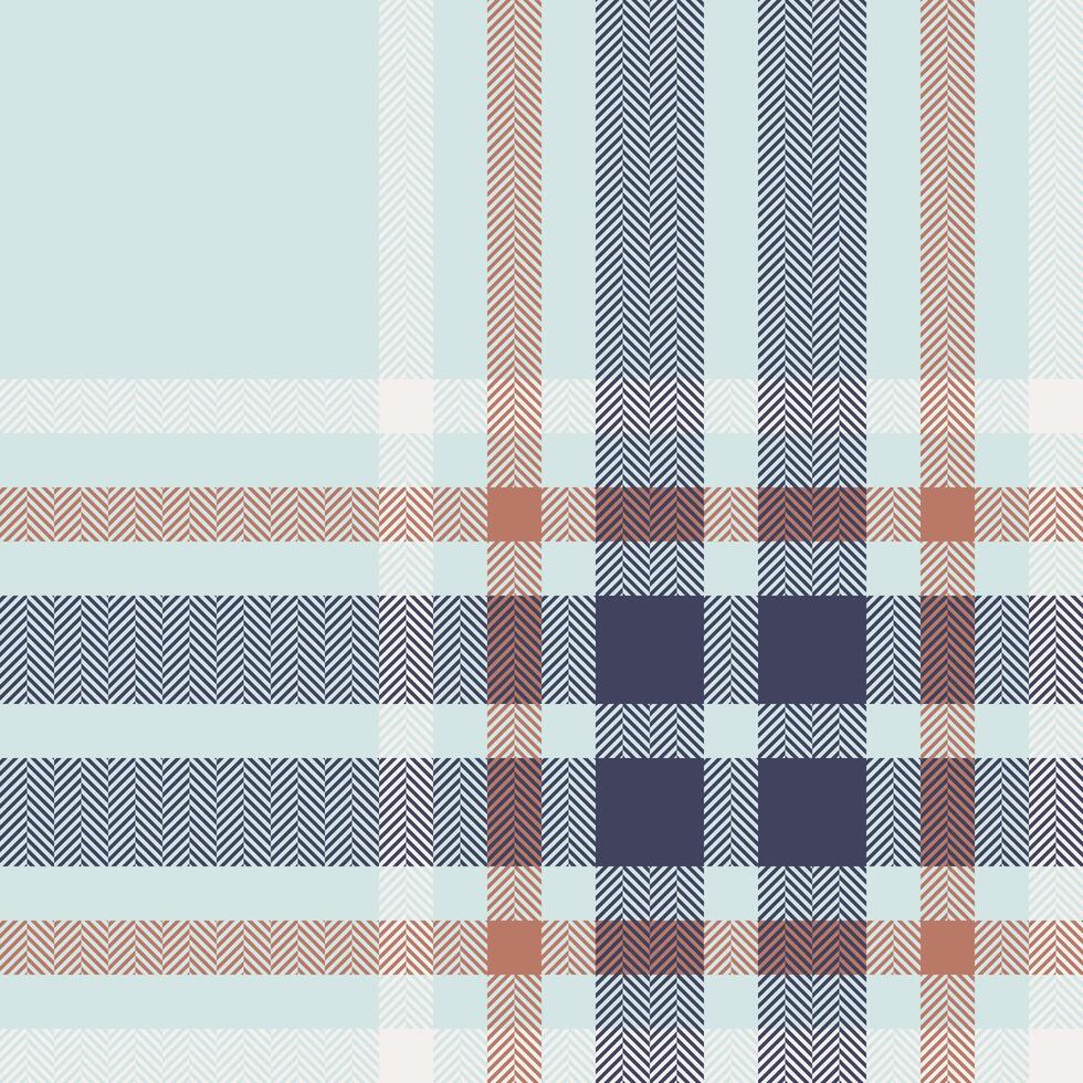 Plaid check pattern. Seamless fabric texture. Tartan textile print. vector