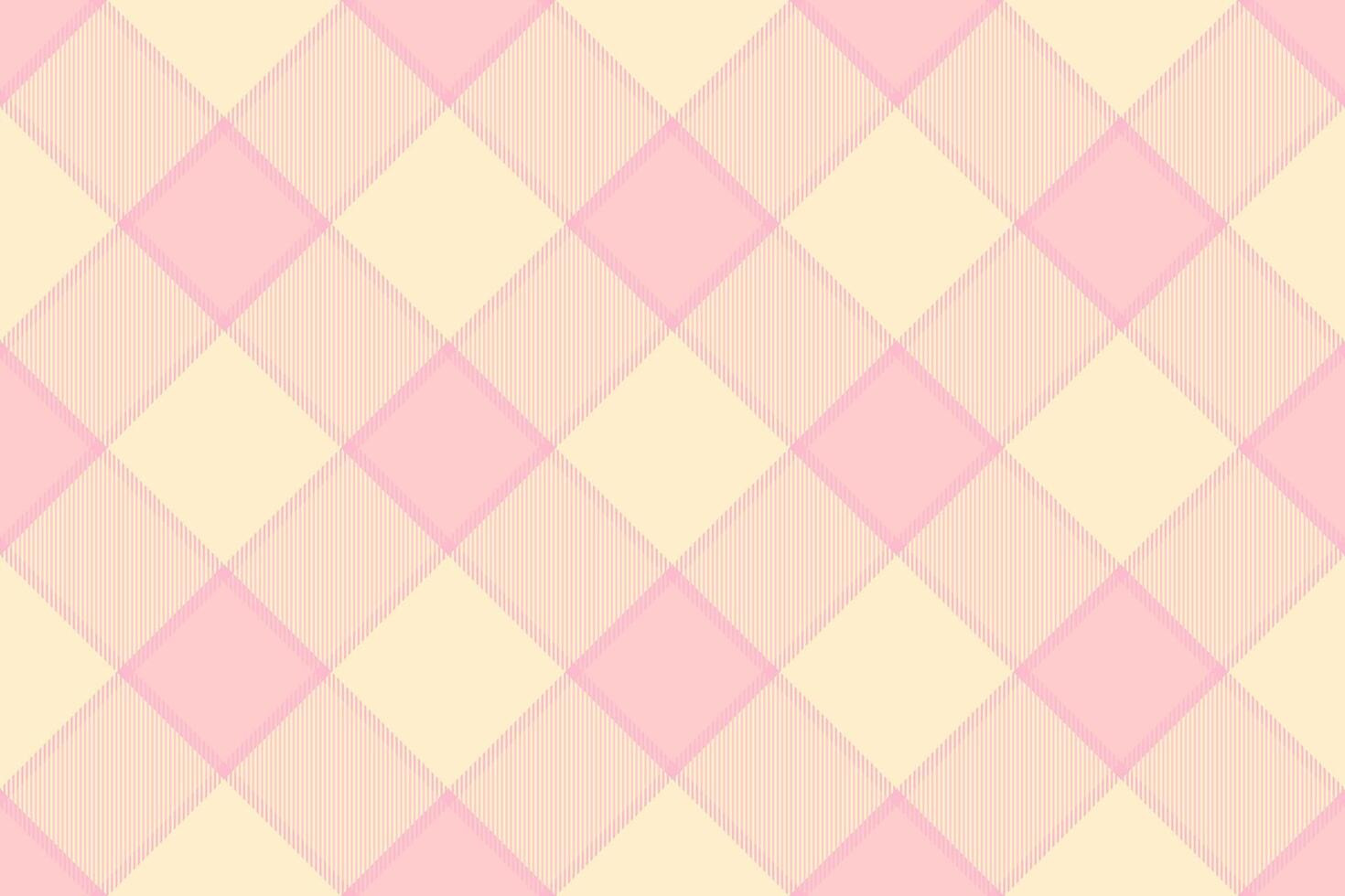 Symmetry texture background plaid, iconic fabric seamless check. Packing tartan pattern textile in blanched almond and light colors. vector