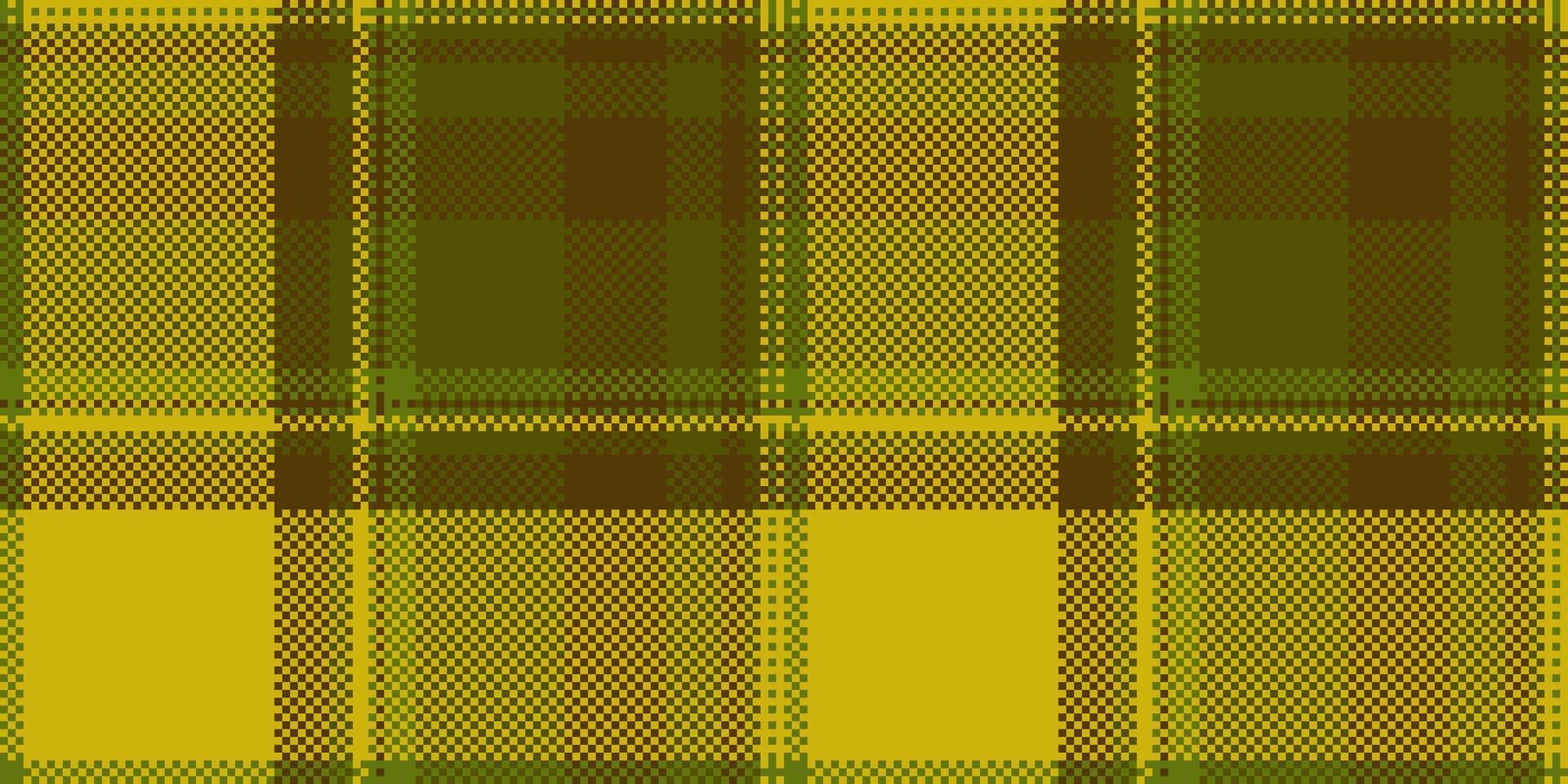 Group background fabric textile, new texture pattern tartan. Slim check plaid seamless in yellow and amber colors. vector