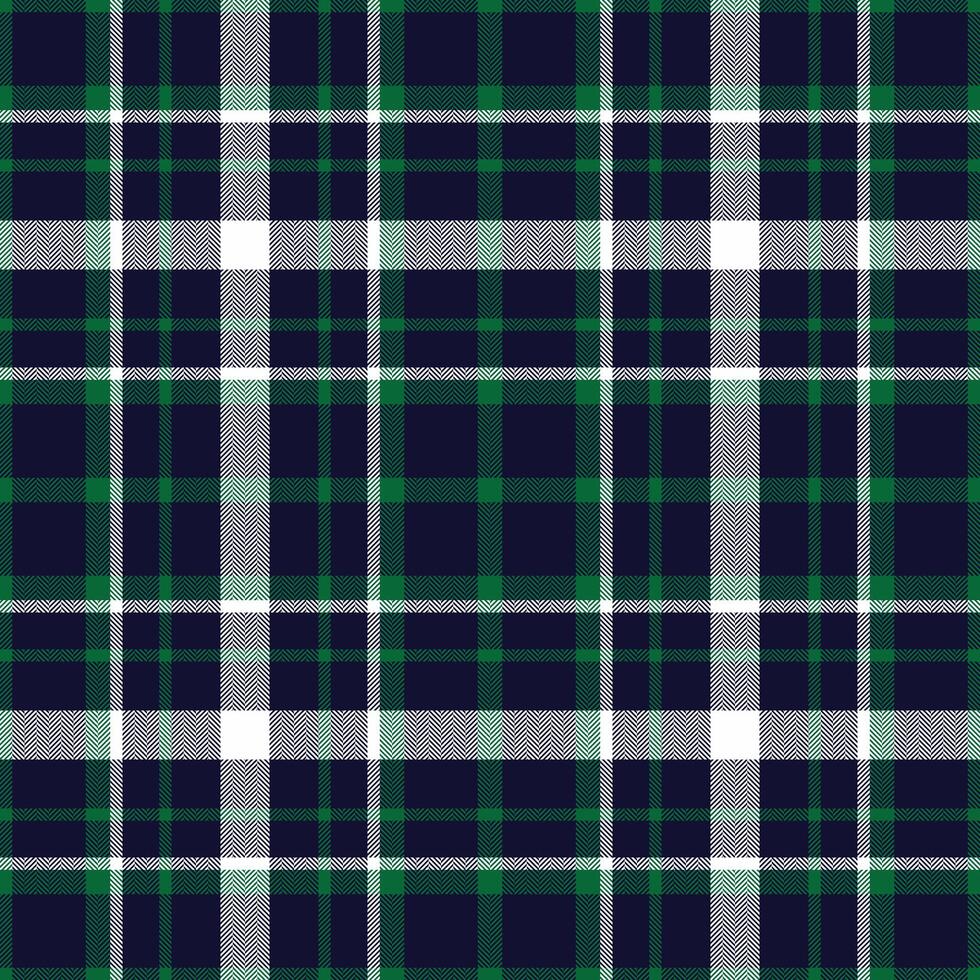 Plaid seamless pattern in blue. Check fabric texture. textile print. vector