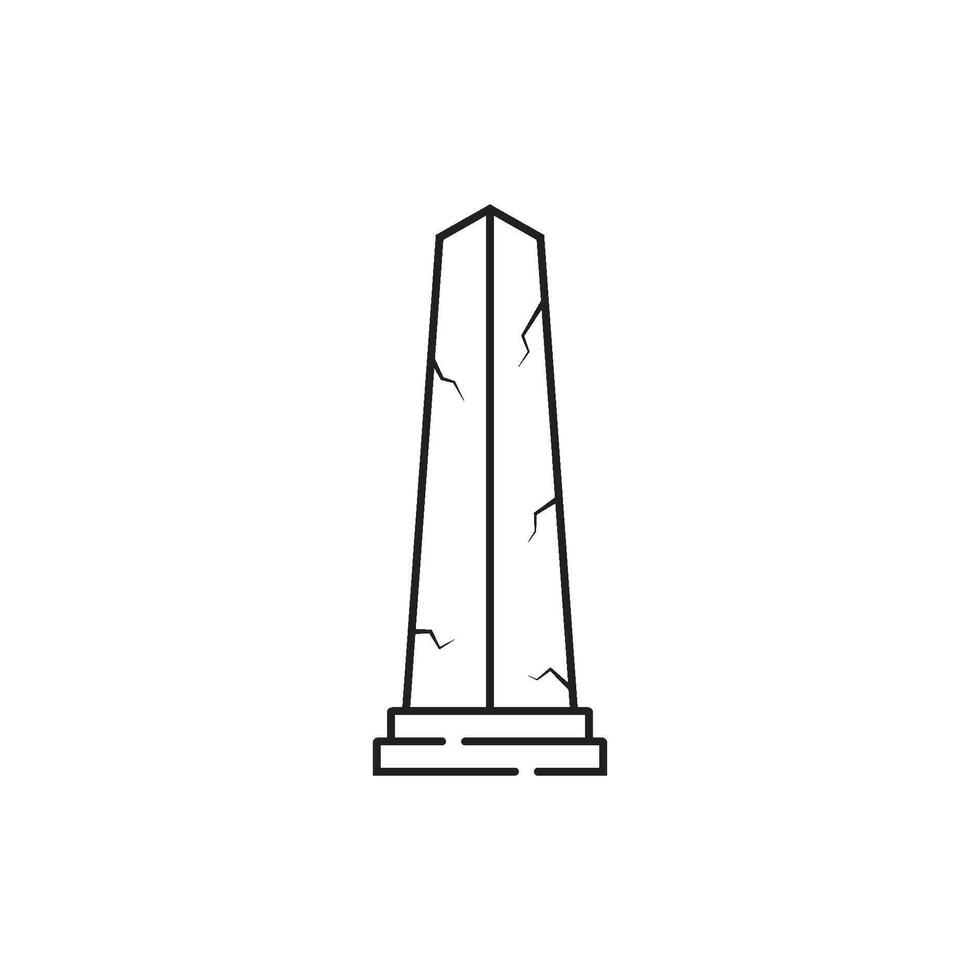 Minimalist rip gravestone icon depicting death vector