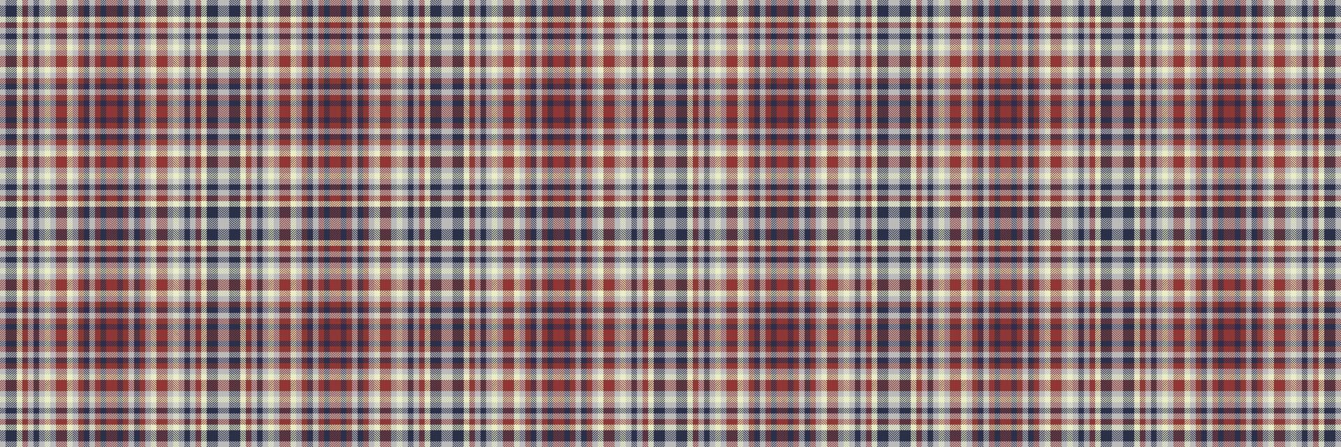 Glamor plaid seamless background, celtic texture pattern textile. Hispanic fabric check tartan in silver and red colors. vector