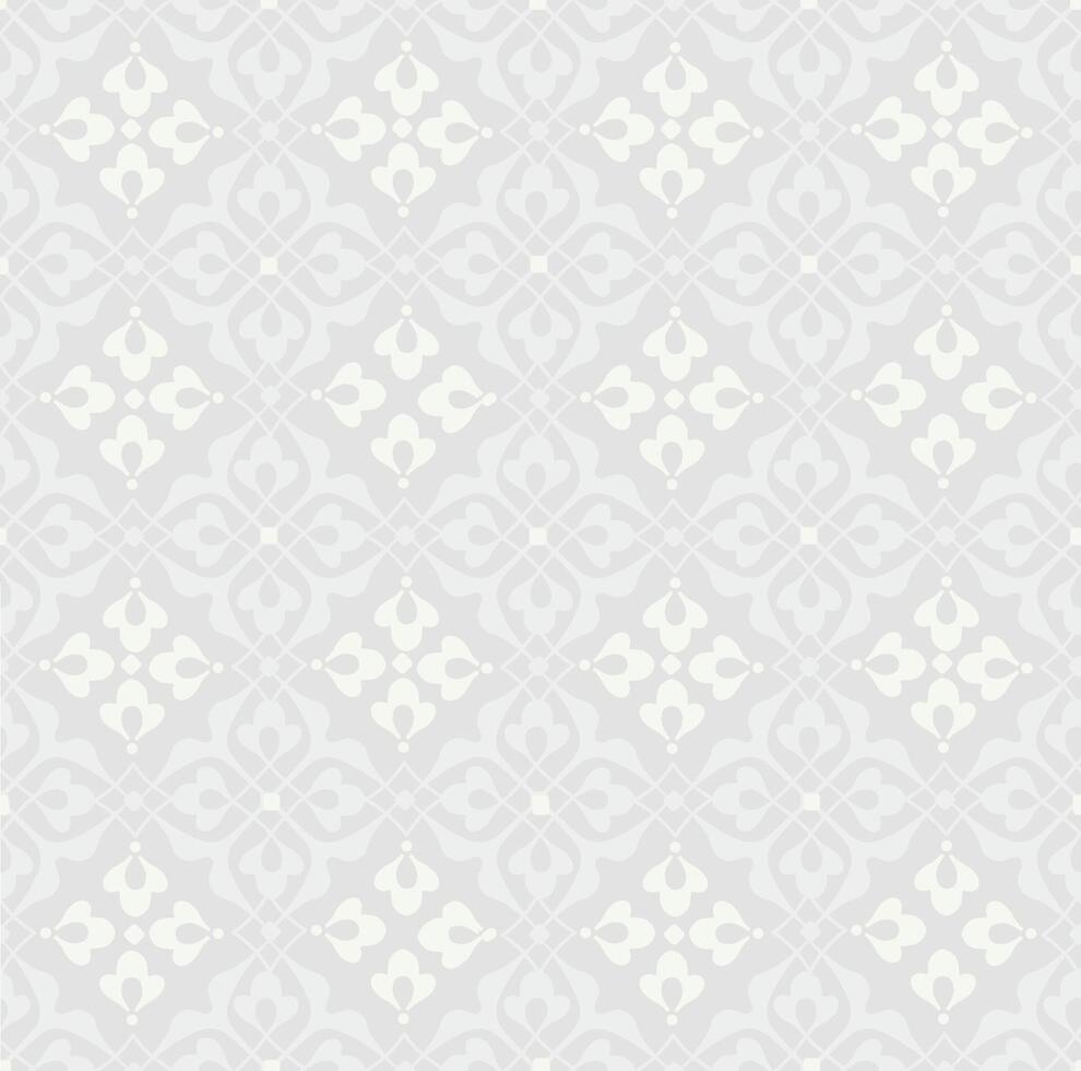 Arabesque line regular pattern. Flourish artistic geometric texture. Ornamental floral garden retro background. vector