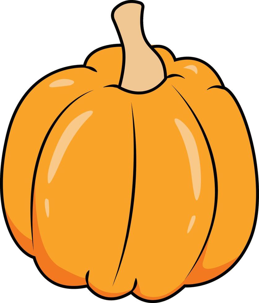 Calabaza Pumpkin Squash Clipart vector
