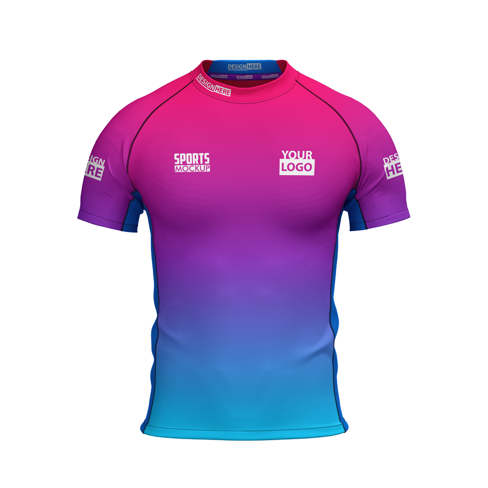 mens body fit o neck short sleeve raglan tshirt jersey mockup front view psd