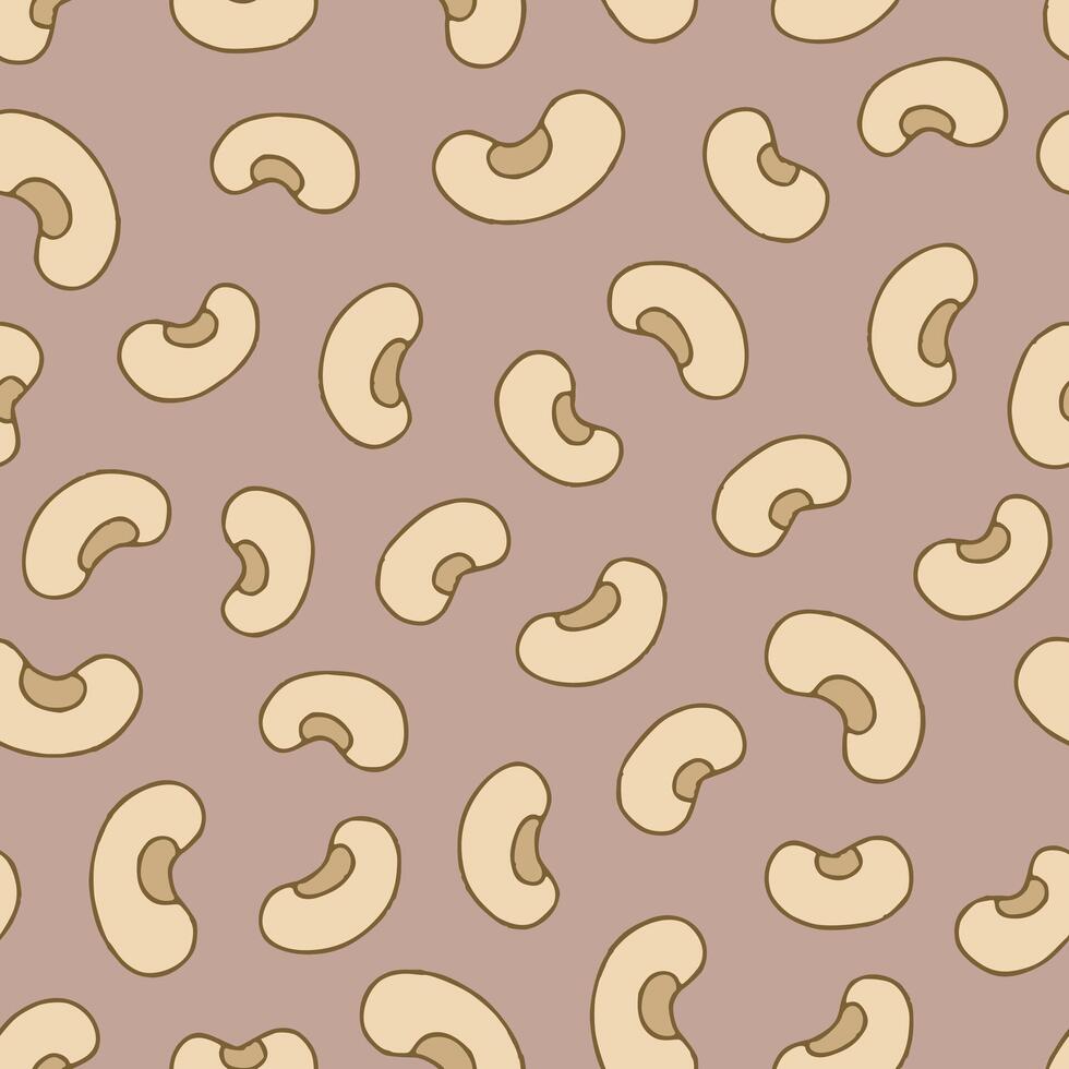 Bunch of Soybean Seamless Pattern illustration Design vector