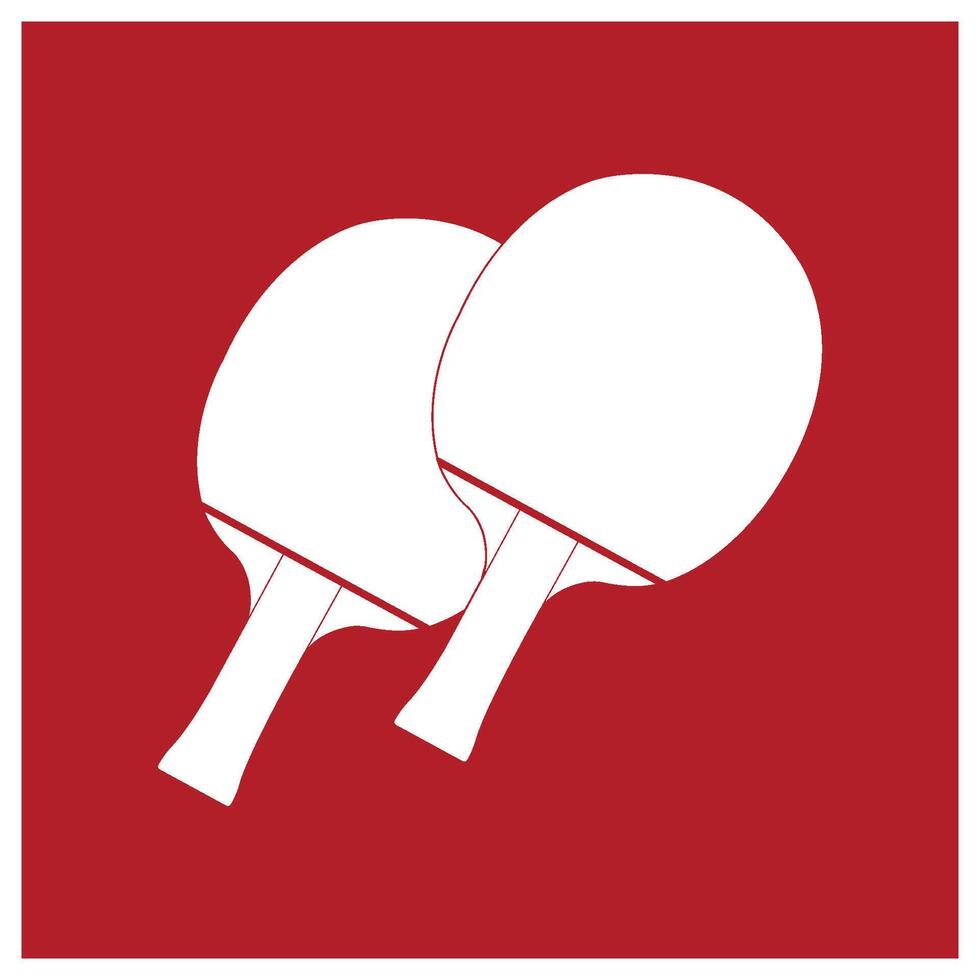 table tennis logo image vector