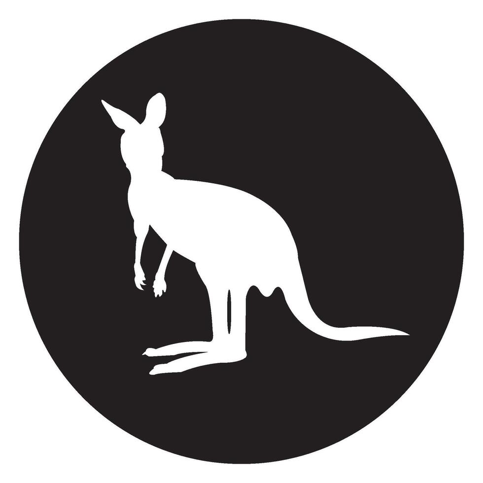kangaroo icon simple design vector