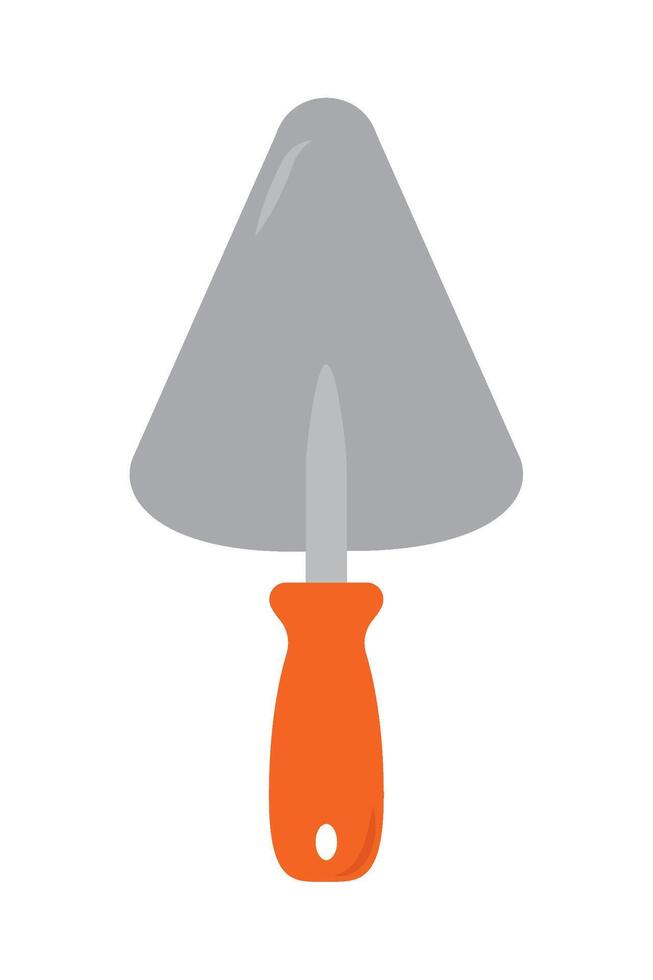 A trowel with a handle and a handle on it vector