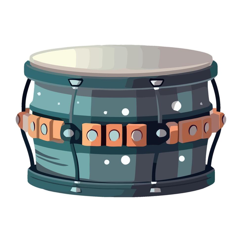 Drum drum illustration isolated on white background vector
